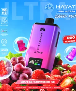 Hayati Pro Ultra Plus Einweg-E-Zigarette mit 25.000 Zügen (10er-Packung)