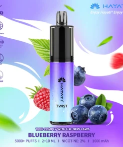 Hayati Twist 5000 Puffs Einweg-Vape-Pod-Kit (10er-Packung)