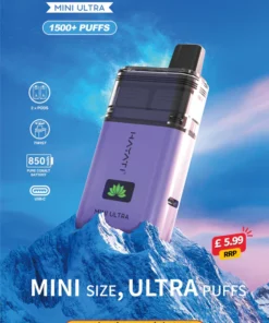 Hayati Mini Ultra 1500 Züge Einweg-Pod (10er-Packung)